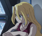 lillian looking at earth
